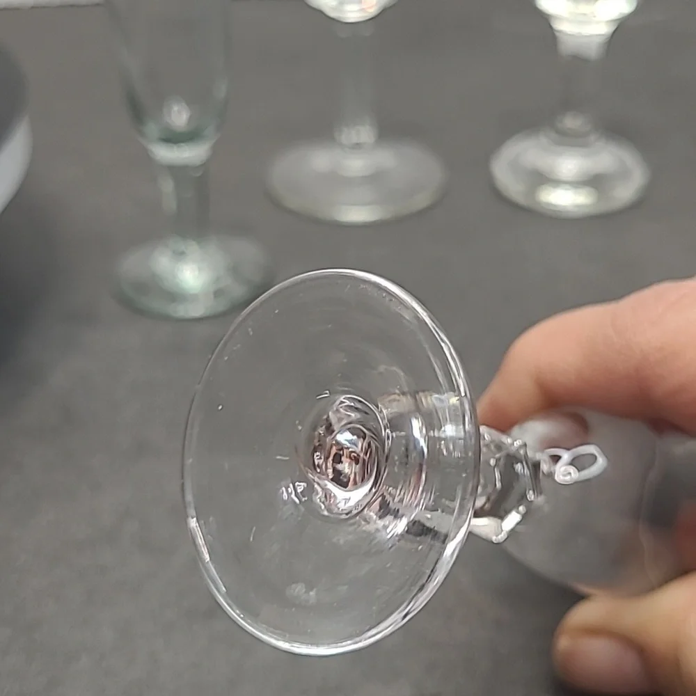 Cordial Glasses Collection of 5 (4 styles) Vintage